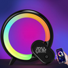 Q Shape Wake-up Light Sunrise Alarm Clock Unique