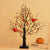 Christmas Red Bird LED Tree Tabletop Decoration Unique
