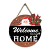 Christmas Welcome Door Sign Wall Decoration Unique