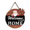 Christmas Welcome Door Sign Wall Decoration Unique