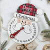 Days until Christmas Hanging Sign Unique