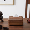 Minimalism Style Walnut Tissue Box Unique