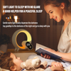 Q Shape Wake-up Light Sunrise Alarm Clock Unique