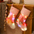 Rudolph Christmas Stocking Gift Bag with LED Light Unique
