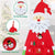 Santa Claus Wall Calendar Christmas Decorations Unique